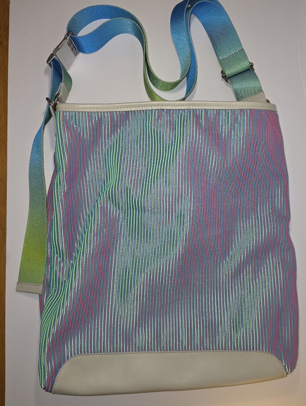 Jack Gomme Liris Neon Pastel Crossbody Bag - Picture 5 of 8